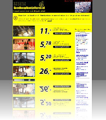 GoedkoopBootjeHuren website